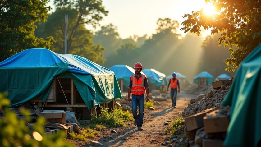 Bâches et housses de protection : Des alliées incontournables pour votre chantier et l'environnement ?