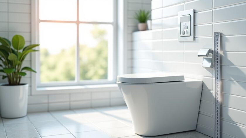 Comment déterminer la hauteur parfaite pour la sortie WC : guide pratique et conseils