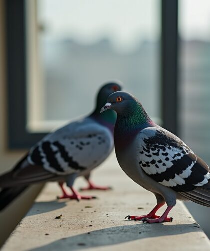 Que révèle la présence d'un nid de pigeons sur votre balcon ?