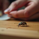 Comment repérer et se débarrasser efficacement d'un petit insecte brun dans votre cuisine ?