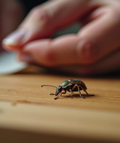 Comment repérer et se débarrasser efficacement d'un petit insecte brun dans votre cuisine ?