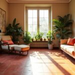 Quelles teintes marier avec la tomette rouge pour un intérieur élégant et chaleureux ?